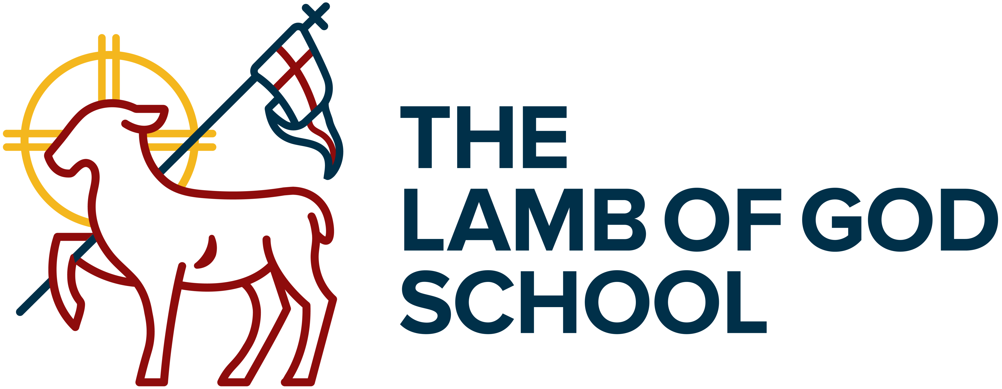Logo for The Lamb of God School